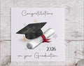 Graduation card, congratulations on your graduation, well done, you did it, graduation 2026, class of 2026
