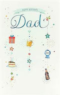 UK Greetings Birthday Card for Dad - Sweet Design, Multi, 137mm x 210mm