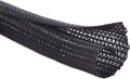 Alex Tech 10ft - 1/2 inch Cord Protector Wire Loom Tubing Cable Sleeve Split Sleeving for USB Power Cord Audio Video Cable – Protect Cat from Chewing Cords - Black