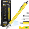 Gifts for Men, Father's Day Gifts, 9 in 1 Multi Tool Pen, Easter Valentines Christmas Birthday Gift for Him/Her, Multi Tool Gadgets for Men Teenage Boys