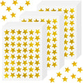 Prasacco 1440 Counts Small Gold Foil Star Stickers, Gold Star Stickers for Kids Reward Students Teachers, 0.5" Diameter Golden Stars Stickers