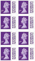 GOVLAX GROUP 1st Class Stamps - 8 Pack Self-Adhesive UK Letter Postage Stamps with Barcode