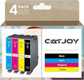 603XL Ink Cartridges Multipack Replacement for Epson 603 XL for Expression Home XP-3100 XP-4100 XP-2100 XP-2105 XP-3105 Workforce WF-2810 WF-2830 WF-2835 (Black Cyan Magenta Yellow，4-Pack)