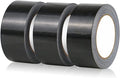 Gaffer Tape Black- 48mm x 45m (Pack of 3) - Strong Duct Tape Heavy Duty Adhesive Cloth Tape, Super Sticky And Waterproof Gaffa Tape