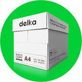 delka Multi-Purpose A4 Printer Paper, 75gsm A4 Paper, 5 Reams, 2500 Count, White (Pack of 5)