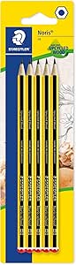 STAEDTLER 121-2 BK5D Noris School Graphite Pencils - HB Degree (Pack of 5), Grey