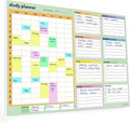 Study and Revision Planner Pad for Students - 52 thick A4 sheets for school, college and university revision and exams - Academic Planner