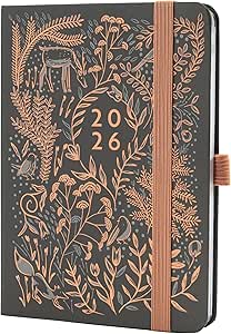 Boxclever Press Everyday 2026 Diary runs Jan - Dec'26. Diary 2026 Week to View with Dotted Note Pages. Compact & Light - The Perfect 2026 Planner & Notebook In One! 17 x 12.5cm