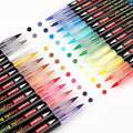 Paint Pens Acrylic Markers-24 Colours Nail Art Stifte Set für DIY Nageldesign Adults Christmas Egg Pumpkins Supplies-24 Farben Acryl Marker mit feiner Spitze