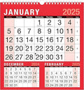 2025 Calendar,Planners & Personal Organisers, Wall Planners,Holidays and Notable Dates,Wall Planner Spiral Bound for Home Business Office School. (3 MONTHS TO VIEW PLANNER)