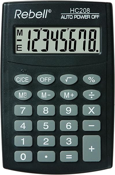 Rebell HC208 Pocket Calculator