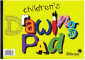 Silvine A4 Children's Value Drawing Pad. 20 sheets of 80gsm Bulky Drawing Paper (210 x 297mm)