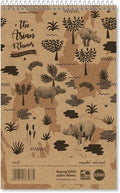 Rhino Recycled Shorthand Notebook, 160 Page / 8mm Lined Notepad, 1 Pack, Reporters Spiral Notebook, Wirebound Writing Pad
