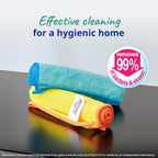 Spontex Microfibre Cleaning Cloths, 4-Pack, 30×30 cm, Assorted Colors