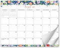 S&O Floral Magnetic Fridge Calendar from July 2024-December 2025 - Tear-Off Refrigerator Calendar to Track Events & Appointments - 18 Month Magnetic for Fridge for Easy Planning - 8"x10" in.