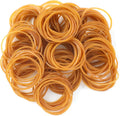 200Pcs Natural Rubber Elastic Bands, Heavy Duty Bands for Hair Home Pens Catapults Bills Bank Paper Office Supplies(38mm)