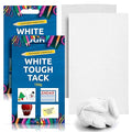 SOL 300g White Tough Tack, White Tack Non Marking Walls Reusable Multpipurpose Adhesive, Waterproof Invisible Adhesive Putty, Easy to Use Ideal in Home Decoration, School Projects & Crafting (2x150g)