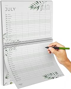 Wall Calendar 2025/26 - Family Planner July 2025 - December 2026 - Large Monthly Calendar UK With Annual Planning (Family)