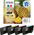 Epson 604 Pineapple, Genuine Multipack, 4-colours Ink Cartridges