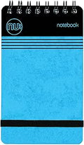 NU: Notebooks - Craze Cloud Range - A7 Blue Notebook - Wirebound Notebook - Stationery Notebooks - Ruled Notepad - 110 Pages Visit the nu: Store