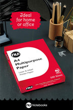 A4 Multi-Purpose Printer Paper | White | 500 Sheets | Smooth Surface | Suitable for Inkjet, Laser & Copier Use | Ideal for Home & Office