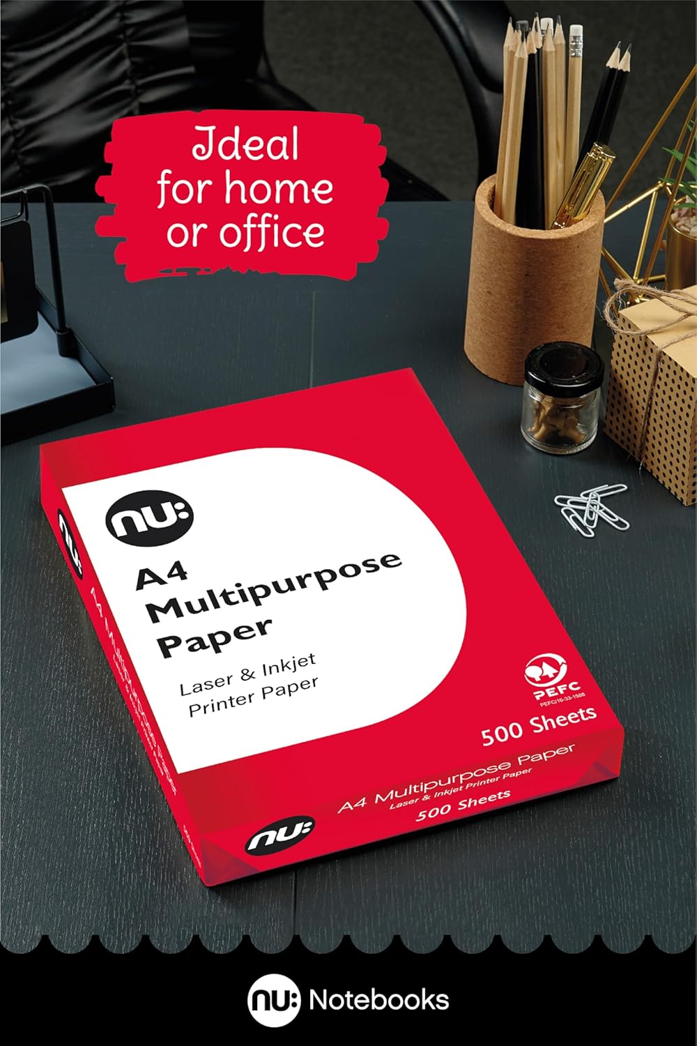 A4 Multi-Purpose Printer Paper | White | 500 Sheets | Smooth Surface | Suitable for Inkjet, Laser & Copier Use | Ideal for Home & Office