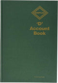 Simplex Account Book A4 56 Pages 28 Sheets - Color: Green