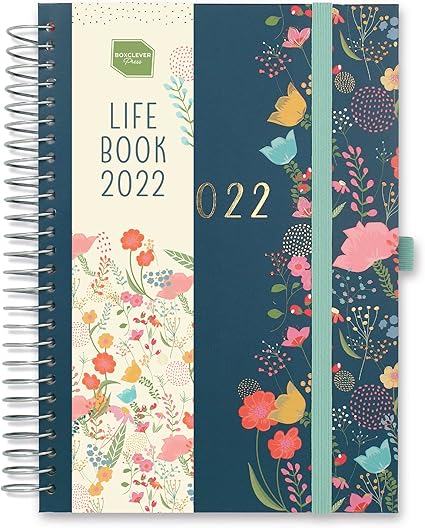 Boxclever Press Life Book 2022 Diary. A5 Diary 2022 Week to View runs Now until Dec'22. Life Planner 2022 with Shopping Lists & To-Do Lists. Feature Packed 2022 Diaries for Managing Busy Schedules.