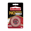 Unibond No More Nails On A Roll, Double-Sided Tape for Reliable Instant Bonding, Multipurpose Adhesive Tape, Adhesive Strips for Indoor/Outdoor Use, 19mm x 1.5m Roll