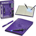 WOW! STUFF Wednesday Addams Secret Diary | Unlock Invisible Secrets using the UV Light included | Premium Nevermore Notebook and Pen Set | For Fans of Netflix Series | Official Licensed by MGM