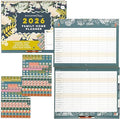 Boxclever Press Family Home Planner 2026 Calendar UK. Spacious Family Calendar 2026 runs Jan - Dec’26. Wall Calendar 2026 with 6 Column Layout. Family Planner 2026 with Tabs & Stickers.