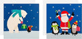 Hallmark Kids Multipack Christmas Cards, Pack of 30 in 2 Cute Designs, Simply for You Collections, Winter, Blue