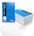 Silvine 8x5" Reporter's Spiral Shorthand Notebook with 160 Pages (Pack of 12), Blue (Cover may vary) Visit the Silvine Store
