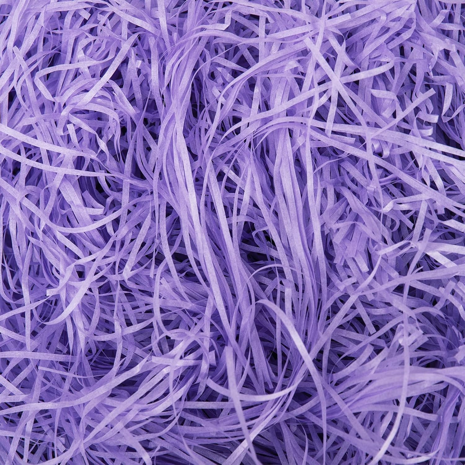 1KG Purple Shredded Tissue Paper, Purple Shredded Paper for Gift Boxes and Hampers, Ideal Hamper Stuffing Filling Suitable for All Occasions