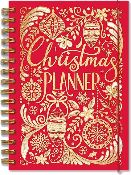 Rachel Ellen A5 Christmas Organiser Book - 5 Year Planner