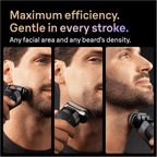 Braun Series 9 PRO+ Electric Shaver for Men, 9665CCE, Graphite - Wet & Dry Electric Razor, 5+1 Ultra Thin Precision Blades, Pro SensoAdapt Technology, 6in1 SmartCare Center, 60 min Runtime