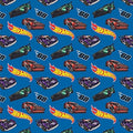 Hot Wheels Birthday Wrapping Paper - 2 Sheets and 2 Tags