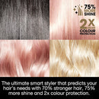 ghd Platinum+ Hair Straightener & Professional Styler - More Strength, Shine & Colour Protection - for All Hair Types - (UK Plug)