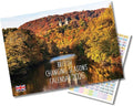 2026 Calendar - Calendar 2026 UK A4 Changing Seasons. One Month to View. A3 when open. Wall Calendar by Absolutely Yours.