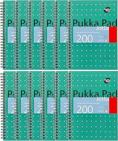 Pukka Pad Jotta A5 Notebook JM021 - Pack of 12
